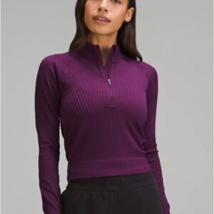 lululemon athletica Purple Long Sleeve Top